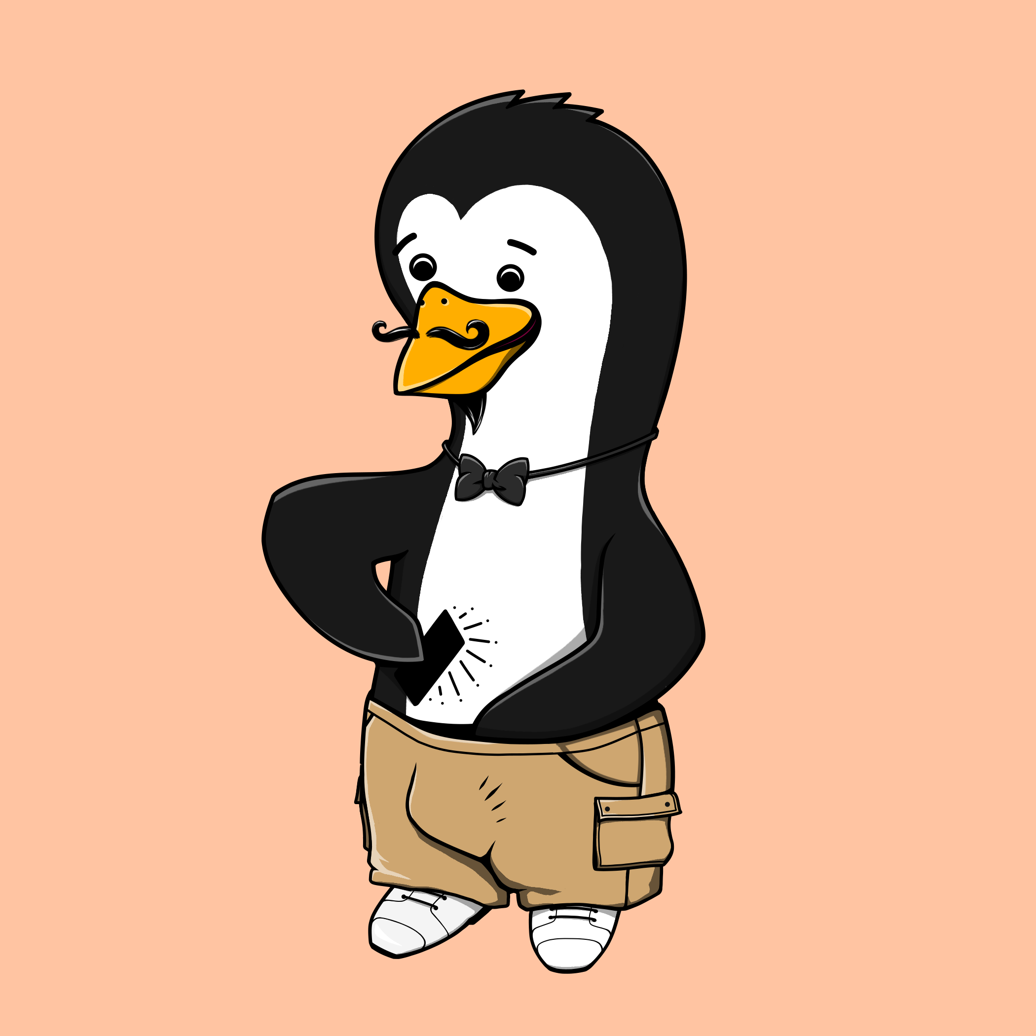 Male penguin