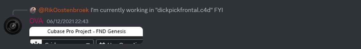 Discord message 2